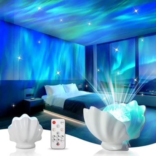 Seashell Night Light Projector