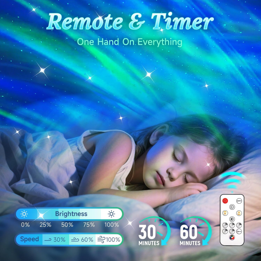 Seashell Night Light Projector