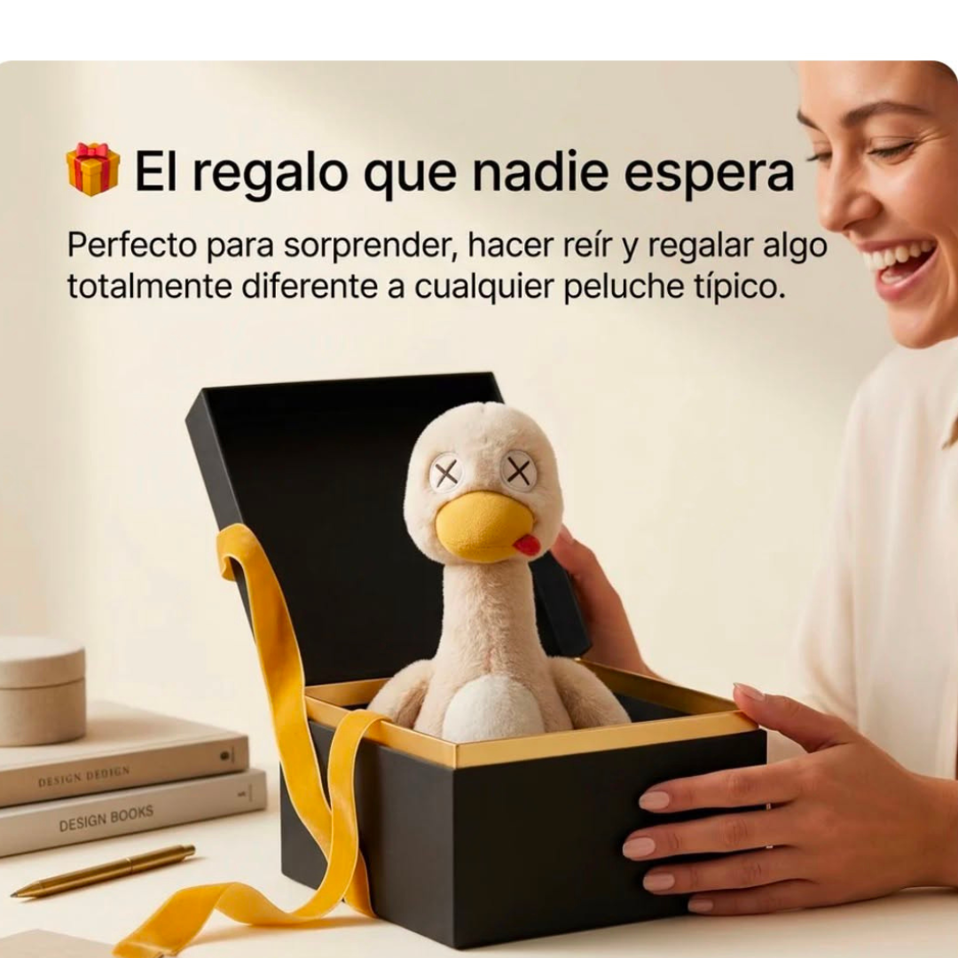 Peluche de Pato Antiestres
