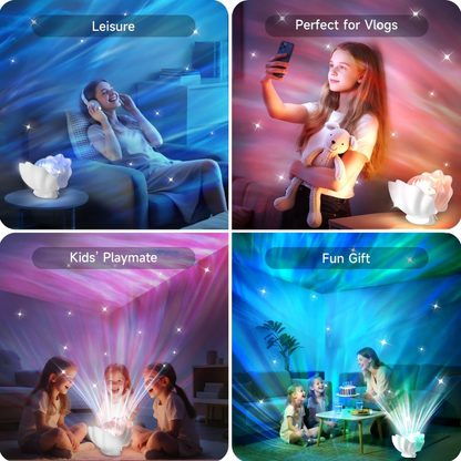 Seashell Night Light Projector