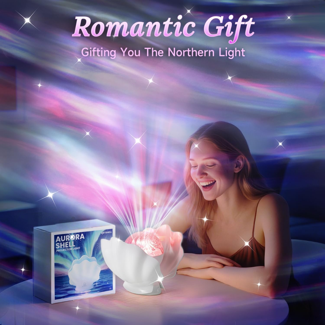 Seashell Night Light Projector